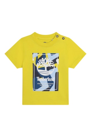 Biologisch Katoenen T-shirt - Geel - Timberland