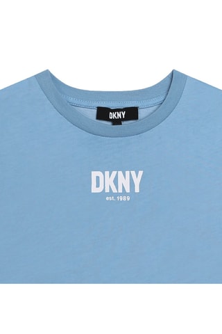 Oversized T-shirt - Blauw - DKNY