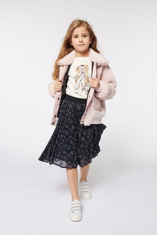 Saia plissada - Preto - Sonia rykiel