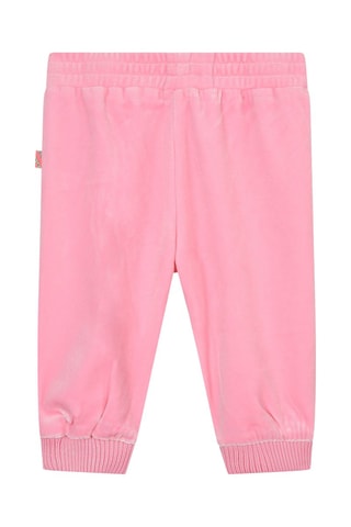 Pantalón de chándal de terciopelo - Rosa