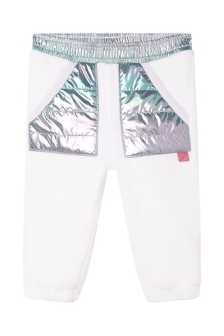 Pantalón de chándal polar - Blanco