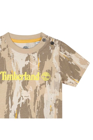 Camiseta de algodón orgánico - Beige - Timberland