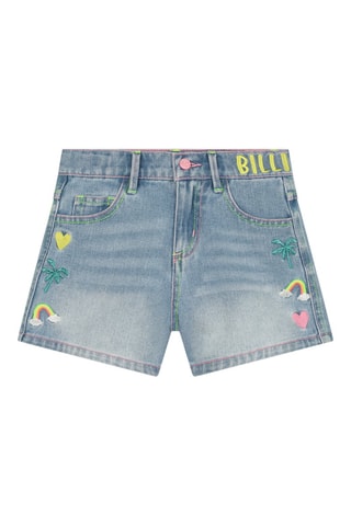 Short vaquero - Azul