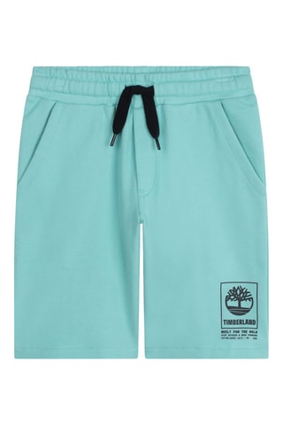 Bermudas de algodón orgánico - Turquesa - Timberland