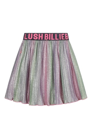 Falda plisada - Multicolor