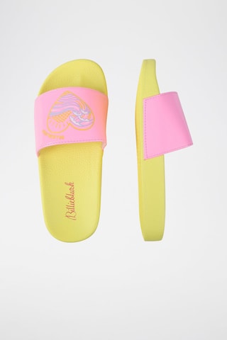 Chanclas - Amarillo y rosa
