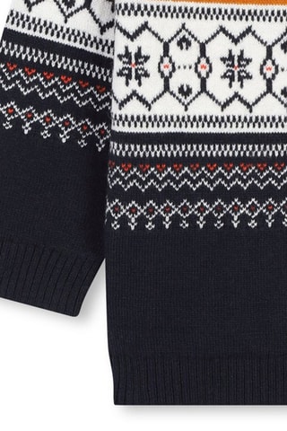 Jersey de algodón orgánico - Naranja - Carrément Beau