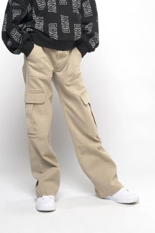 Pantalón cargo - Beige - DKNY