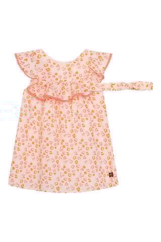 Vestido y cinta para el pelo - Rosa