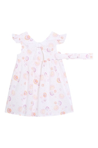 Vestido y cinta para el pelo - Blanco