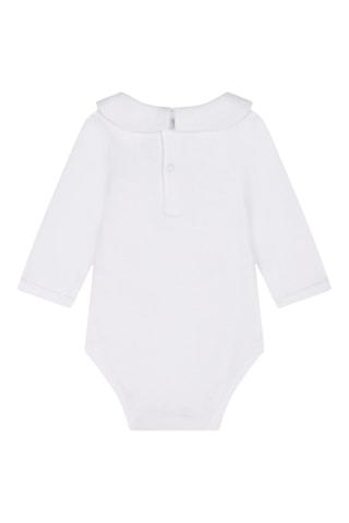 Body de algodón orgánico - Blanco - Carrément Beau