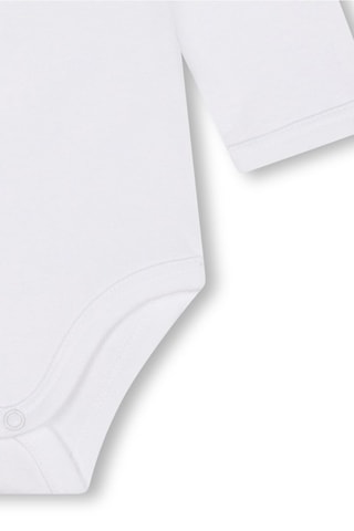 Body de algodón orgánico - Blanco - Carrément Beau