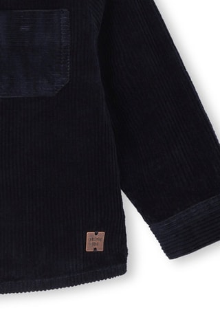 Camisa de pana - Azul marino - Carrément Beau