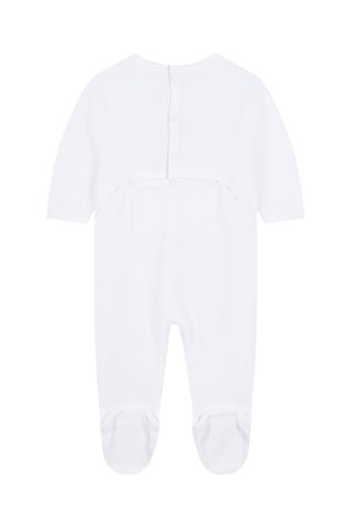 Pijama de algodón orgánico - Blanco - Carrément Beau