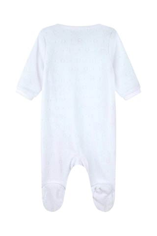 Pijama de algodón orgánico - Blanco - Carrément Beau