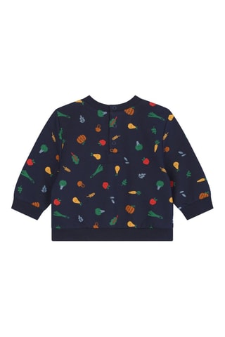 Sudadera de algodón orgánico - Azul marino - Carrément Beau