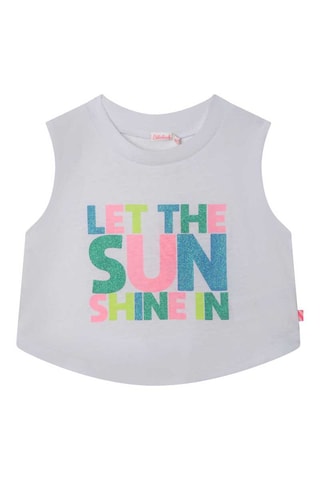 Camiseta de tirantes - Blanco - Billieblush