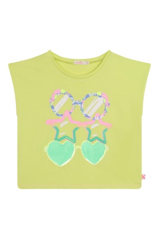 Camiseta - Verde claro - Billieblush