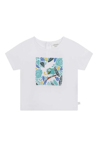 Camiseta de algodón orgánico - Blanco - Carrément Beau