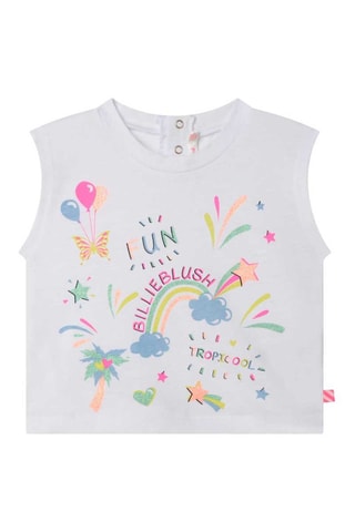 Camiseta - Blanco - Billieblush