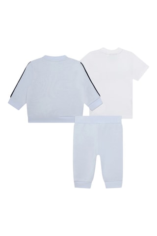 Conjunto de 3 piezas - Celeste y blanco - Boss