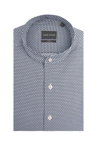 Camisa - Azul rey y blanco