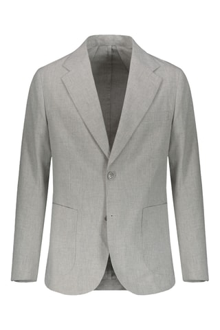 Chaqueta de lino - Gris