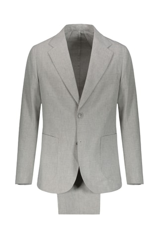 Chaqueta de lino - Gris