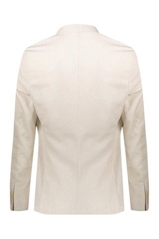 Chaqueta de lino - Crudo