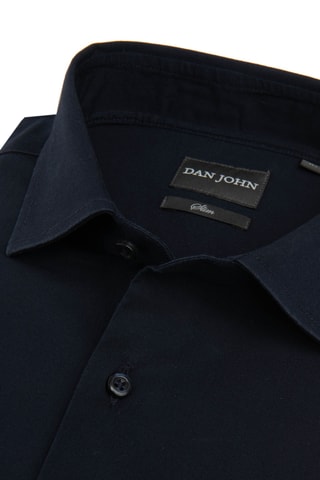 Overhemd Slim Fit - Nachtblauw