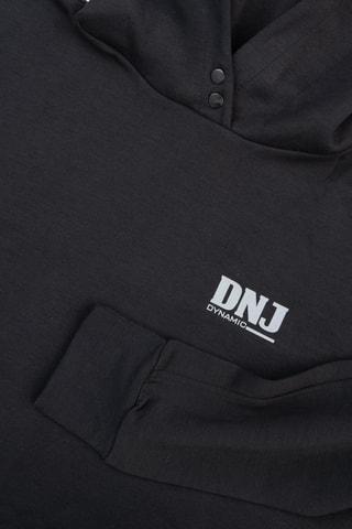 Sweater met Capuchon - Zwart