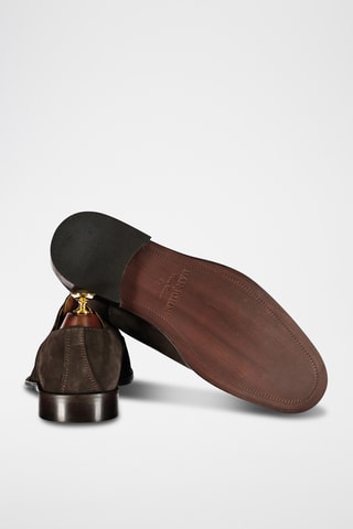 Richelieus de nobuk - Marrón oscuro