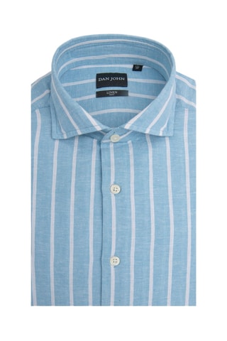 Camisa de lino - Azul claro