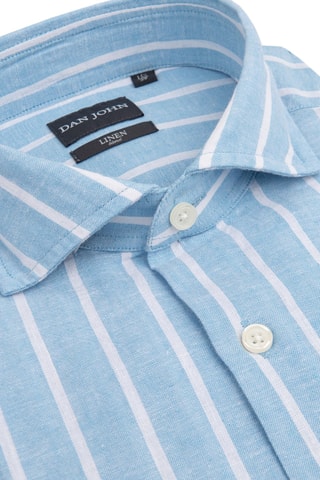 Camisa de lino - Azul claro