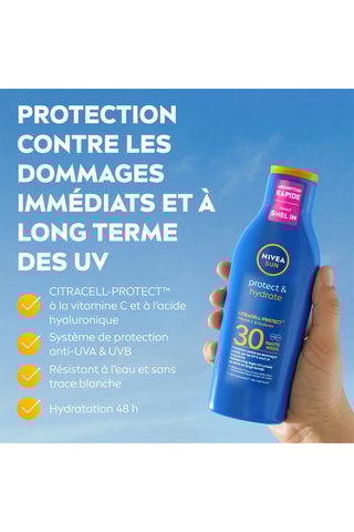 Lait solaire Protect et Hydrate FPS 30 - 200 ml