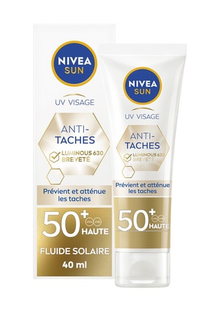 Crème visage fluide UV antitaches - 40 ml