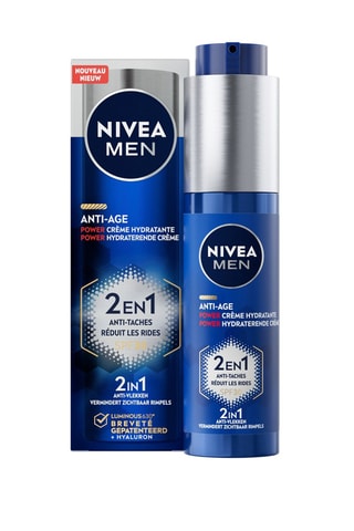 Crème hydratante 2-en-1 Anti-Age Power - 50 ml