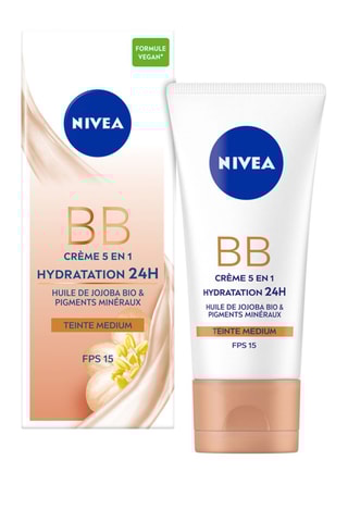BB crème 5-en-1 Hydratation 24 H FPS 15 50 ml