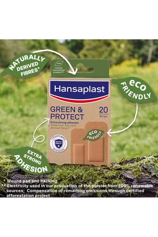 20 pansements Green & Protect - 2 tailles