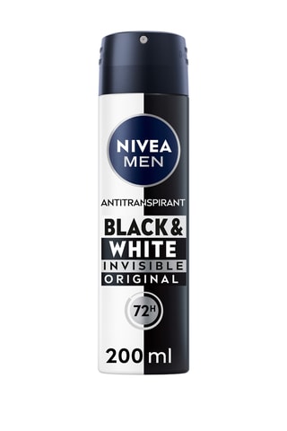 Déodorant spray Homme Nivea Men Black & White anti-transpirant 72 h - 200 ml
