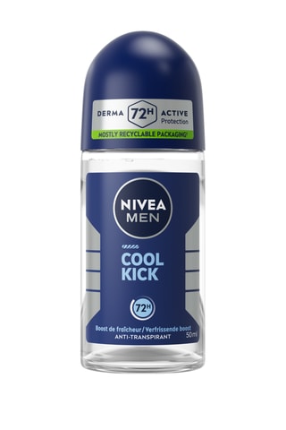 Déodorant bille Homme Cool Kick Nivea Men anti-transpirant 72 h - 50 ml