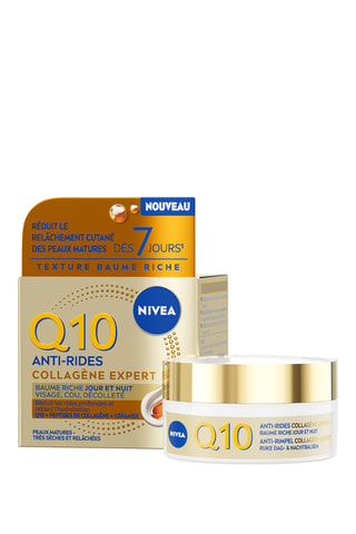Baume riche jour nuit q10 collagène expert Nivea - Peaux matures, très sèches et relâchées - 50 ml