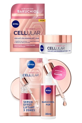 Soin de jour et sérum 3 zones Cellular Expert Lift - 50 et 30 ml