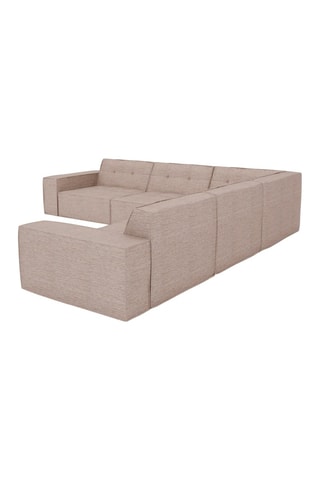 Canapé d'angle réversible Hedera Beige