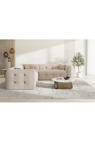 Canapé d'angle Baloo Beige