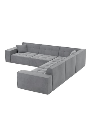 Canapé d'angle Atlantis Gris clair