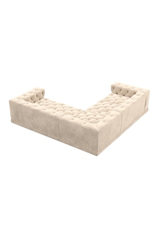 Canapé d'angle Kudo Crème