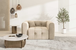 Fauteuil Baloo Crème