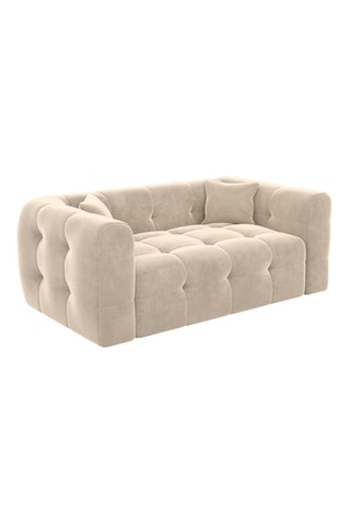 Canapé Baloo - Ecru - 2 places - En polyester