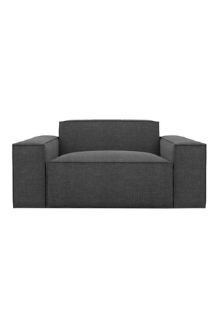 Fauteuil Lionel - Anthracite - En polyester